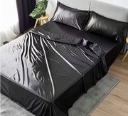 Prześcieradło wodoodporne i olejnoodporne czarne duże 170 x 230 cm