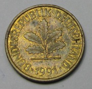 NIEMCY Republika Federalna 5 Pfennig 1991 A nr 480