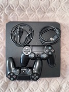 PlayStation 4 Slim 1TB + 2 oryginalne pady