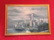 Obraz na płótnie sygnowany 