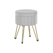 Okrągły stołek do przechowywania