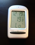 Termometr zegarek elektroniczny cyfrowy Ideen Welt