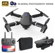 dron E88 4K z kamerą HD WiFi FPV – składany quadrocopter RC