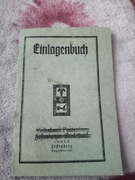 Książeczka Depozytowa Festenberg - Twardogóra .