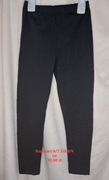 Leginsy/ czarne - rozmiar 6/7lat
