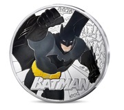 Moneta 10€ EURO Batman – Monnaie de Paris – DC Comics – Srebro 333 – 2025