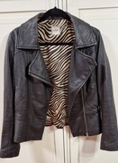 MONNARI - KURTKA  SKÓRZANA - RAMONESKA  -  R. 40