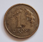 MONETA 1 GROSZ ROK 1990 