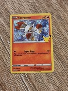 Scorbunny mcdonald holo karty pokemon