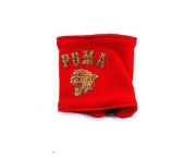 PUMA Frotka na nadgarstek damska Opaska Czerwona CHEERLEADERKA  CZIRLIDERKA