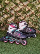 rolki 33-38 regulowane Rollerblade Alpha Girl Czarny
