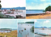 Ziemia Lubuska ośrodki wypoczynkowe,  pocztówki kolekcjonerskie, okres PRL