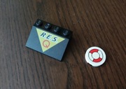 Elementy Lego Res-Q 3297px15 i 4150p07 do 2962 Res-Q Lifeguard lata 90