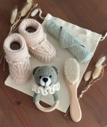 Zestaw dla niemowlaka (4 przedmioty), Box podarunkowy, Duży wybór zestawów 