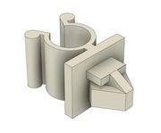 Zaciski wspornika Maski Nissan Primera 