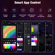 Wyświetlacz LED z Pikselami 32x32.Sterowanie telefonem