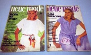 Neue Mode 6,7/1978 + wykroje Vintage Moda, Szycie, Krawiectwo