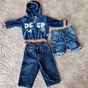 Spodnie niemowlęce Calvin Klein + 2 inne 6/12 mies