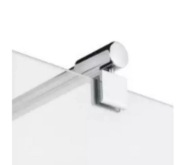 Uchwyt chrom wspornik ścianki kabiny prysznicowej chromowany 100 NOWY