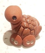 Figurka Żółwik Żółw ceramika rękodzieło artystyczne galeria 