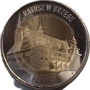 5 złotych z 2025 roku RATUSZ W BRZEGU + FOLDER - OBEJRZYJ MOJĄ OFERTĘ