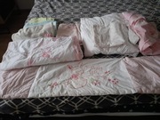 Zestaw do łóżeczka niemowlęcego poszewki kołderki ochraniacz