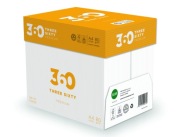 PAPIER BIUROWY KSERO 360 THREE SIXTY A4 80g 2500 KARTEK/5 RYZ BIAŁY KWIDZYN