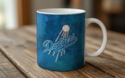 Los Angeles Dodgers prezent dla kibica Baseball kubek ceramiczny gadzet