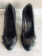 CCC czółenka na obcasie obcasy szpilki 37