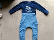 NINI Podniebna Przygoda Komplet Body i Spodnie Samolot Rozmiar 80