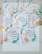 PODZIĘKOWANIE KOMUNIA CHRZEST BRELOK ANIOŁEK ZŁOTY