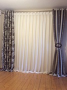 Firana - dekoracja okienna - Zasłona 3 warianty