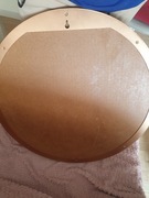 Lustro okrągłe miedziane 60cm