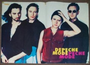 Depeche Mode - plakat z czasopisma Popcorn