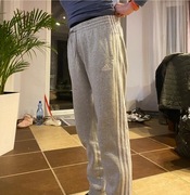 Spodnie adidas dres ortalion oversize baggy drip y2k vintage 