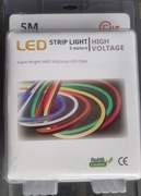 Zestaw Taśma NEON FLEX 5m - ŻÓŁTA oświetlenie LED