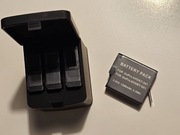 GoPro - nowe 4 baterie i etui szybko ładujące 1260nAh, AHDBT-501, AHDBT-601