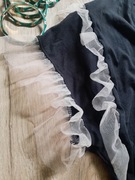 Bluzka Tezenis, rozm.L, bawełna,tiulowe rękawy 