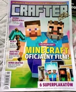 Crafter magazyn dla dzieci Minecraft newsy memy poradnik 6 plakatow 