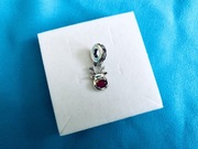 nowa świąteczna zawieszka charms beads Rudolf czerwononosy Pandora S925