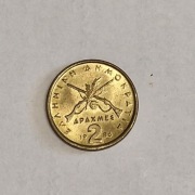 Moneta 2 drachmy Grecja 1986