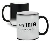 Magiczny matowy kubek dla TATY Dzień Ojca urodziny na prezent