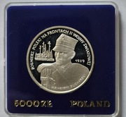 5000 zł Westerplatte 1989