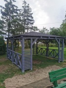 Altana ogrodowa drewniana pawilon wiata transport