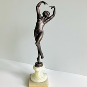 Statuetka rzeźba akt tancerka Vivian Josef Lorenzl Art Deco
