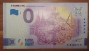 Banknot 0 euro Frombork Muzeum Mikołaja Kopernnika Unc
