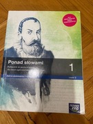 Ponad słowami 1 cz 2  zakres podstawowy i rozszerzony 