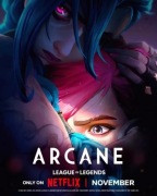 Plakat Arcane League of Legends LoL Jinx Vi Serial Netflix Poster 50x70