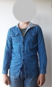 Koszula jeansowa z kapturem ENDO rozm. 158/164 