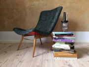 Fotel Navratil vintage lata 60 mid-century 